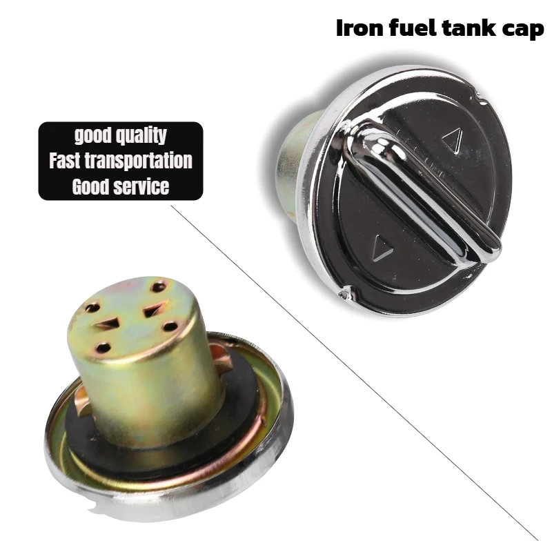 

Suitable for ATV beach/go kart accessories 110-2500CC size bull iron fuel tank cap