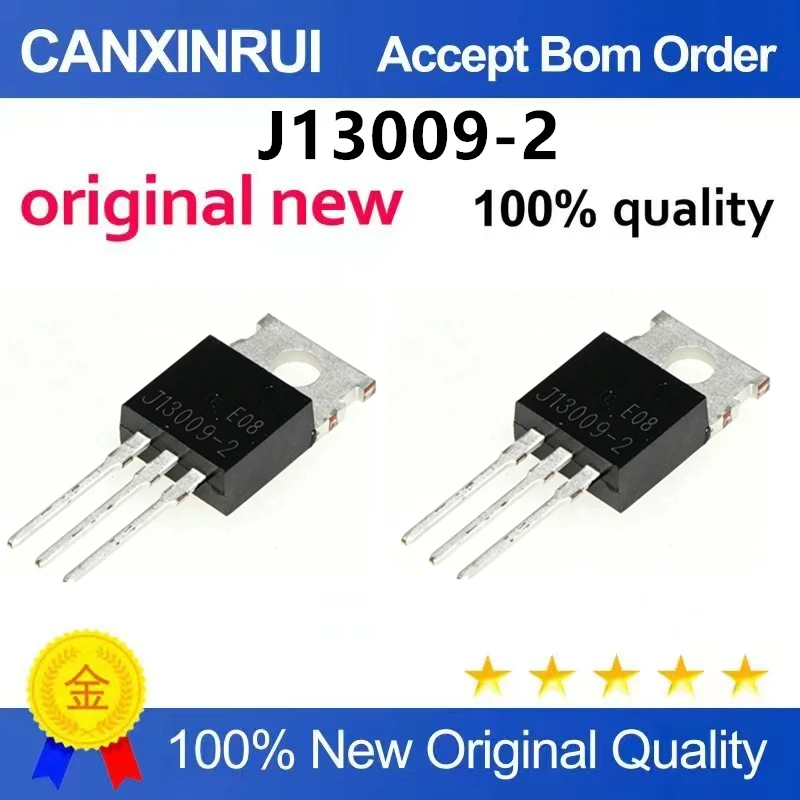 (5-100pieces)New stock J13009-2 power switch transistor power transistor TO-220