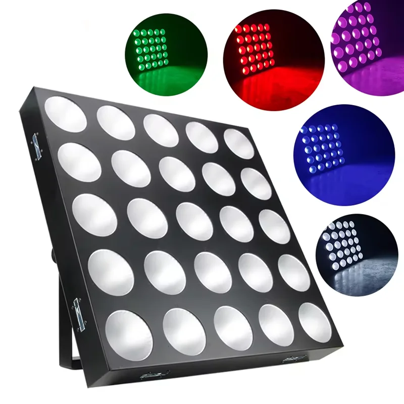 Imagem -04 - Matrix Led Light para Efeito de Palco Dmx512 Ktv Wall Wash Light Rgbw 4in Dmx512 Festa dj Club Bar Show de Eventos 4in 1