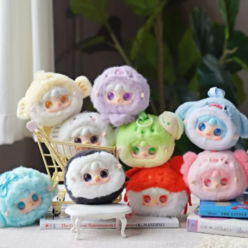 

Аутентичные Yooki Oxygen Generation 6, серия Ocean Baby, плюшевая глухая коробка, милая сумка на молнии, подвеска, аксессуары, детский подарок на день рождения