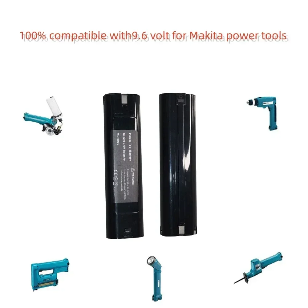 Для MAKITA 9,6 В 4800/6800/9800 мАч NI-MH аккумулятор для электроинструмента, запасные части, аккумулятор