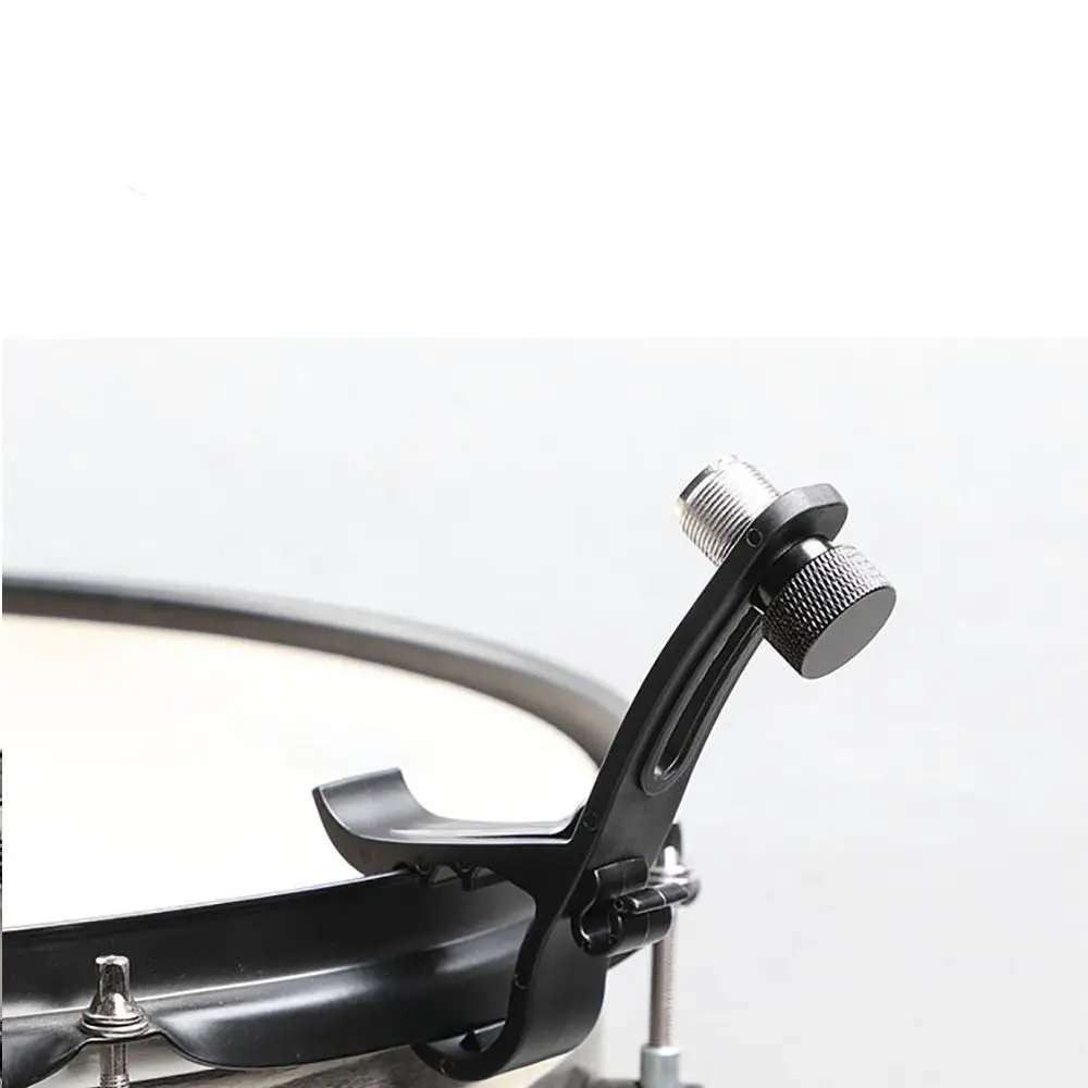 Musical Instruments Accessories Drum Microphone Clip Mount Support Shockproof Drum Rim Mount Clamp Drum Microphone Holder Stand