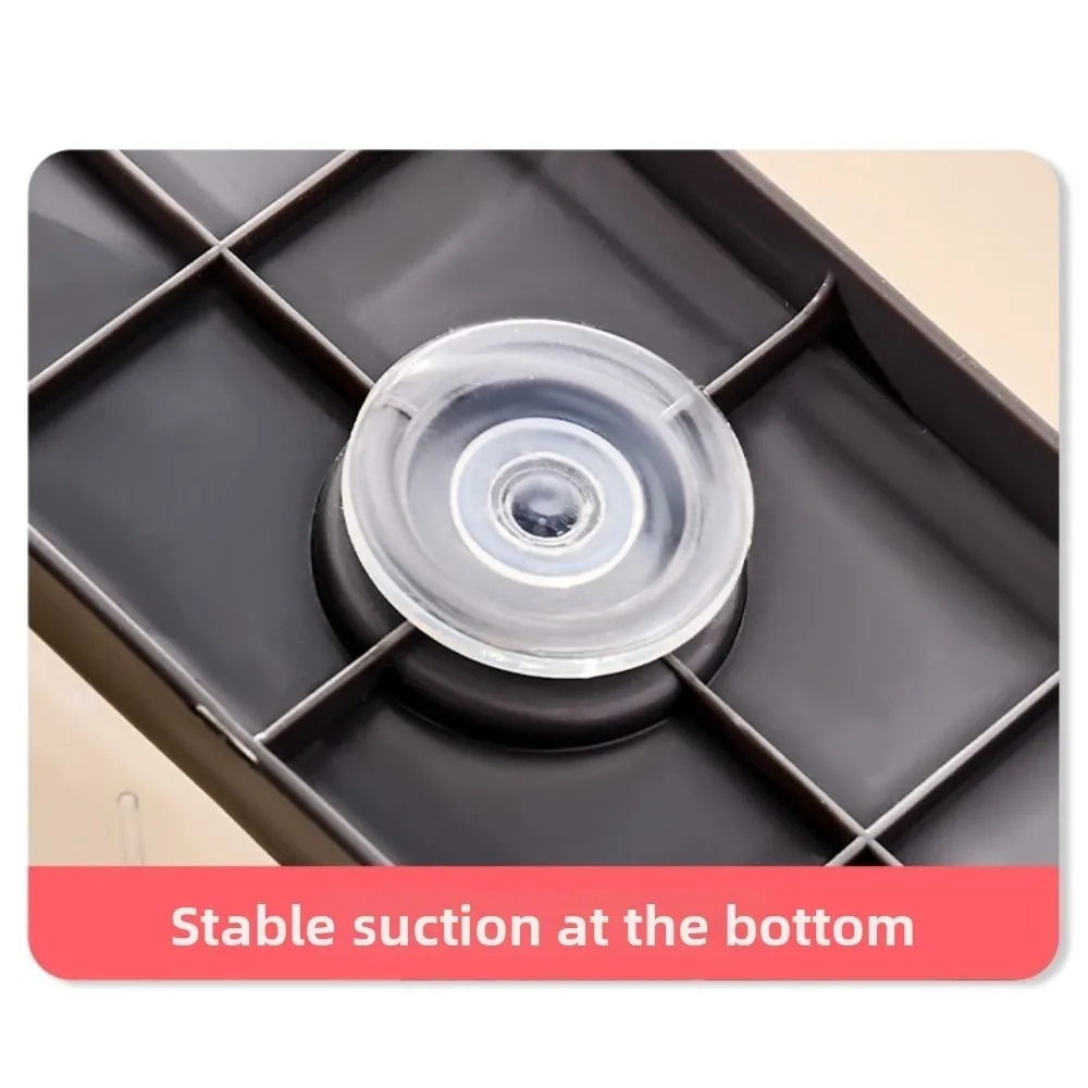 

Подставка для кухонной раковины на присосках, быстросохнущая, водонепроницаемая, с автоматическим дренажем, нескользящая