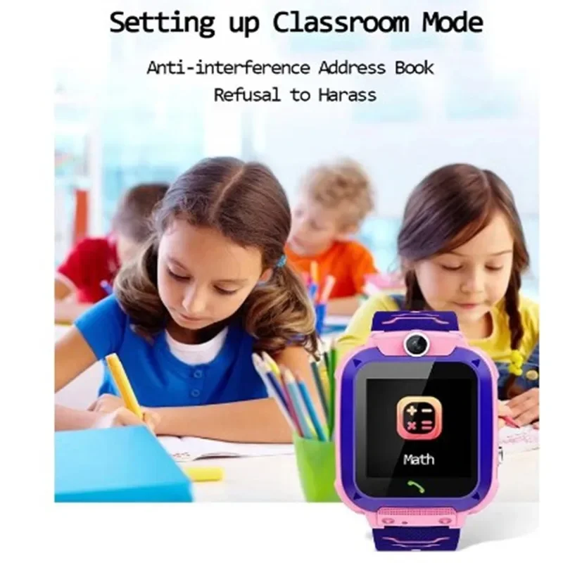 Children's Telephone Watch - Waterproof SOS Smartwatch with