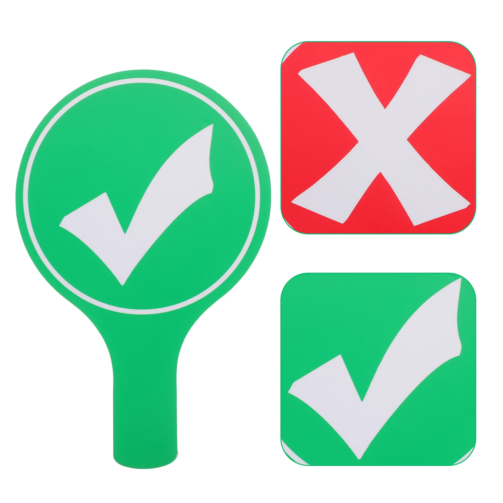 Answer Paddle Handheld Foam Teaching Prop Judge Board Classroom Voting Accessory Answer Paddle Teaching Prop