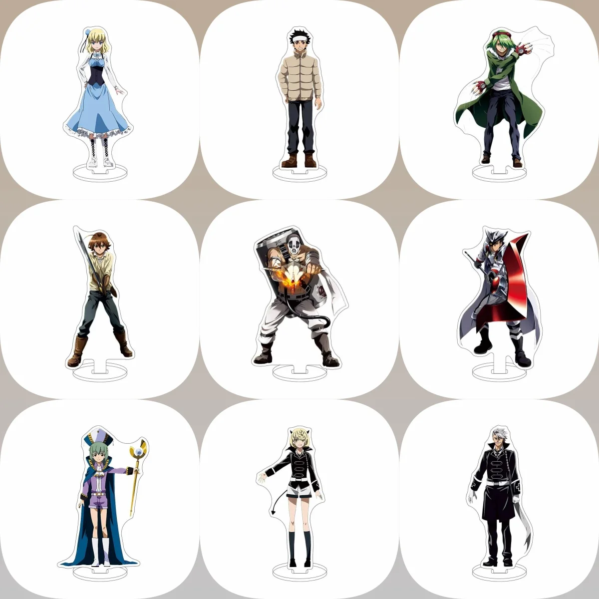 

15CM Anime Akame Acrylic Stand Characteristic Characters Ornament Accessories Goods Collection Christmas Gifts