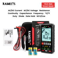 TRUE RMS Digital Multimeter Smart Auto Range test NCV Intelligent Multimetro Tester AC DC Voltage Capacitance Ohm Hz Meter