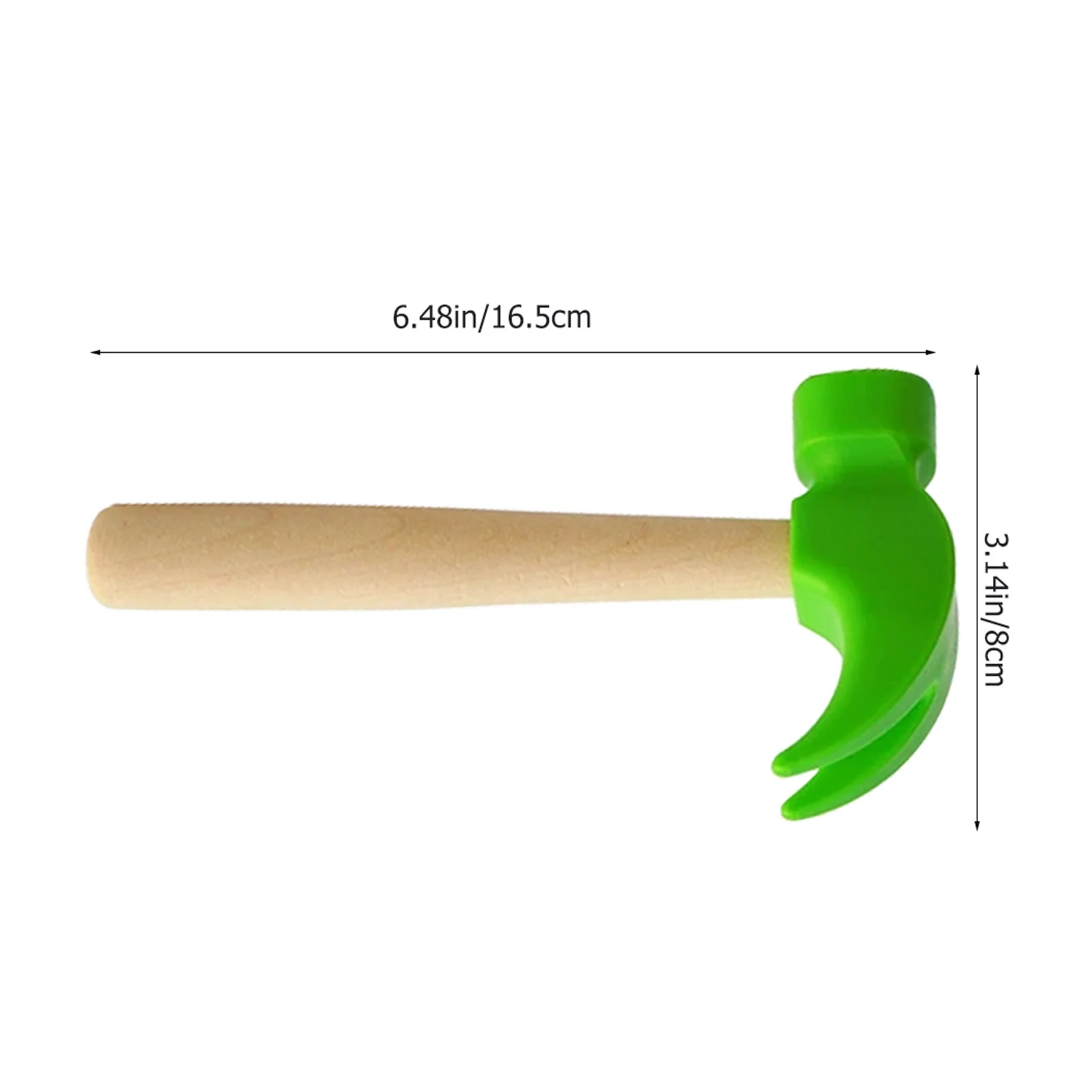 4 個子供用木製ハンマーセット小さなプラスチックシミュレーションマレット幼児用叩く感覚遊びふり遊び建設ツール