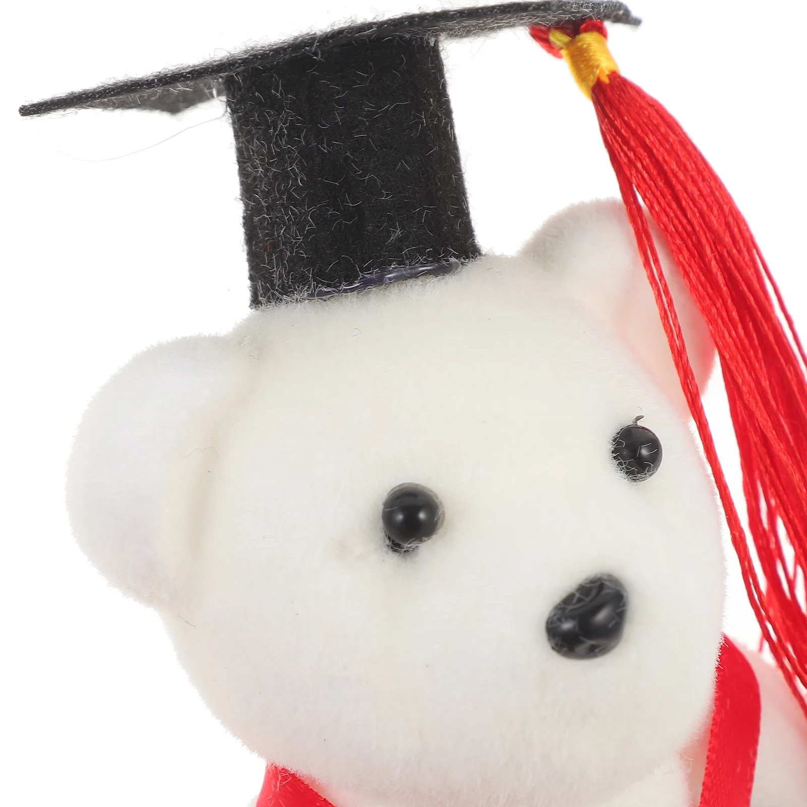 

10Pcs Graduation Doctor Bear Decors Exquisite Design Sturdy Lightweight DIY Party Accessories Small Bear