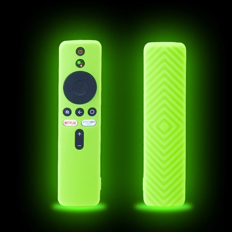Silicone Protective Case for Xiaomi Mi TV Box S Remote Control Cover Silicone Soft Shockproof Protector Shell for Mi TV Stick 4K - view 4