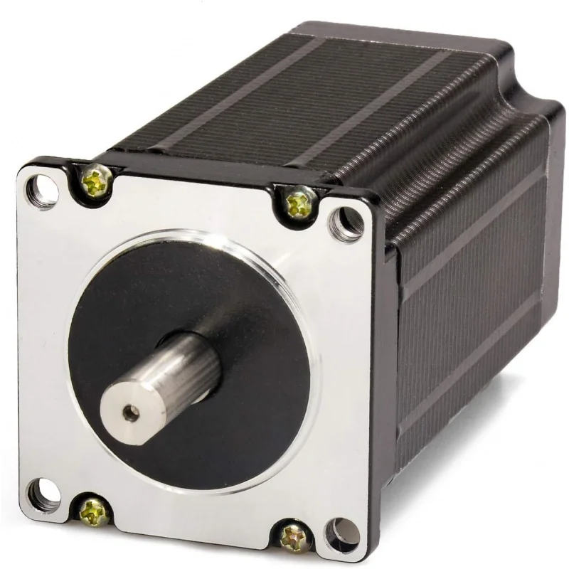 

Wovpower 23 Stepper Motor 4.2A 3.0Nm 425oz.in 8mm Shaft 100mm Body Length for CNC Router, 3D Printer, Engraving Machine