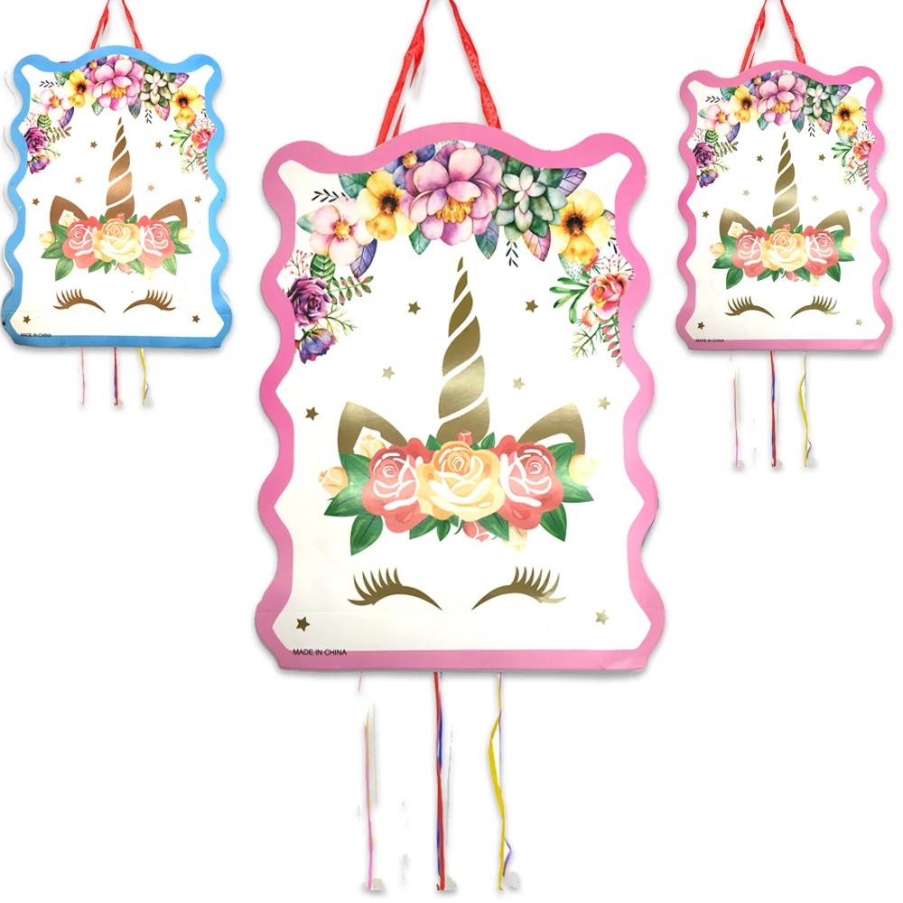 

Pink Unicorn blue Unicorn Theme piñata birthday Pinatas birthday piñata toys pinata child birthday Decoration christmas Pinata