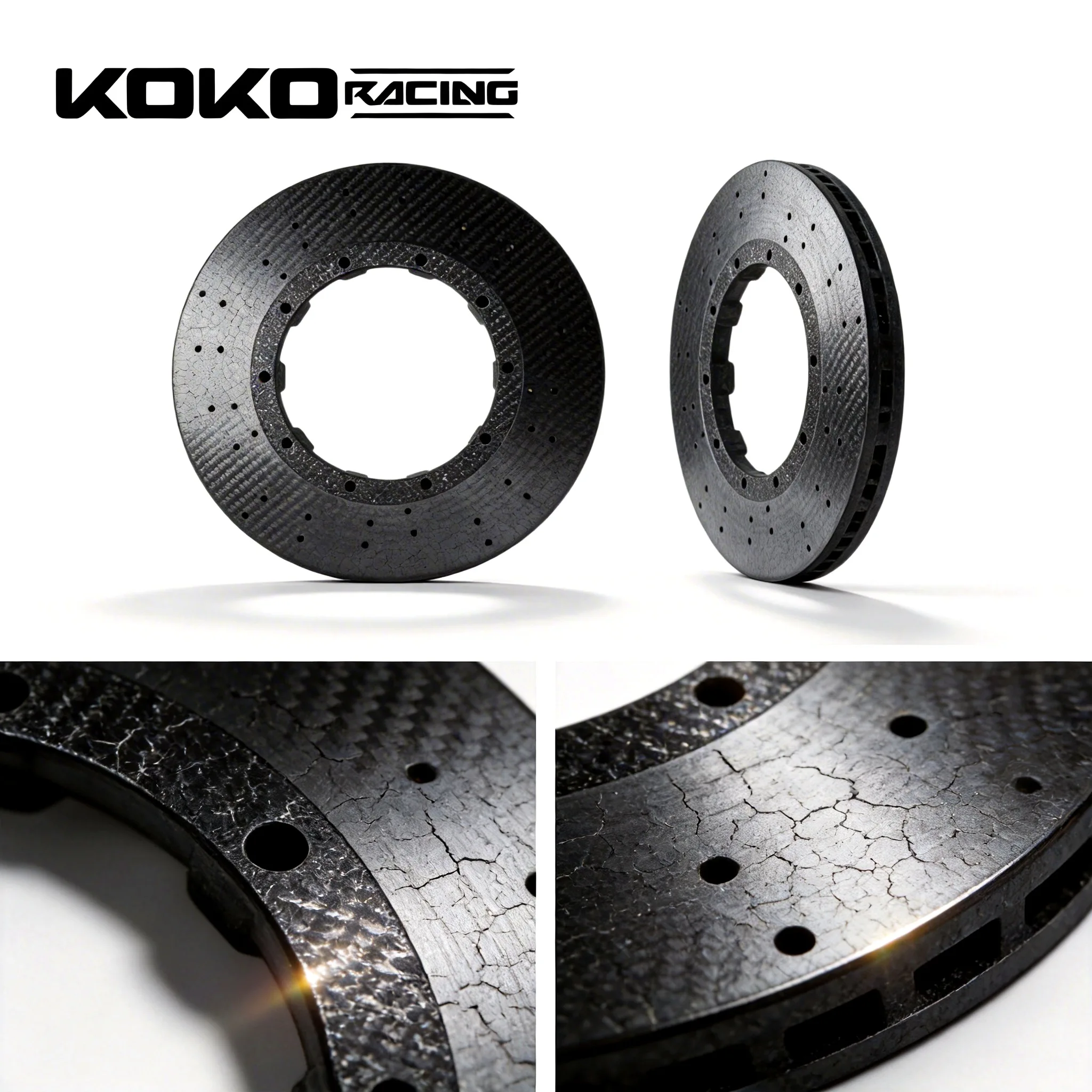 

Koko Racing High Performance Carbon Ceramic Brake Disc Rotors Disk Brake Accessories For Peugeot 306