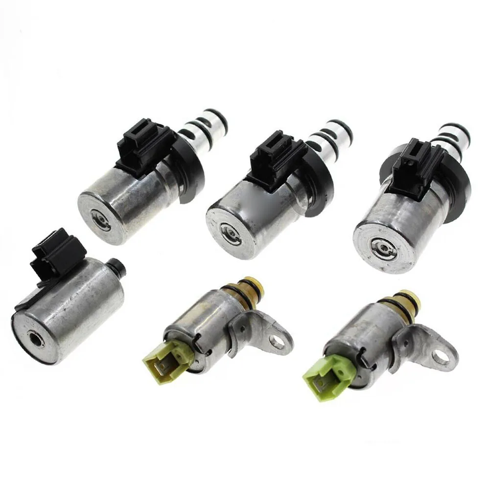 6pcs Transmission Shift Solenoid Set 48420K-R FNR5 FN4A-EL 48420K-R for Ford Focus 4F27E 4F27-E