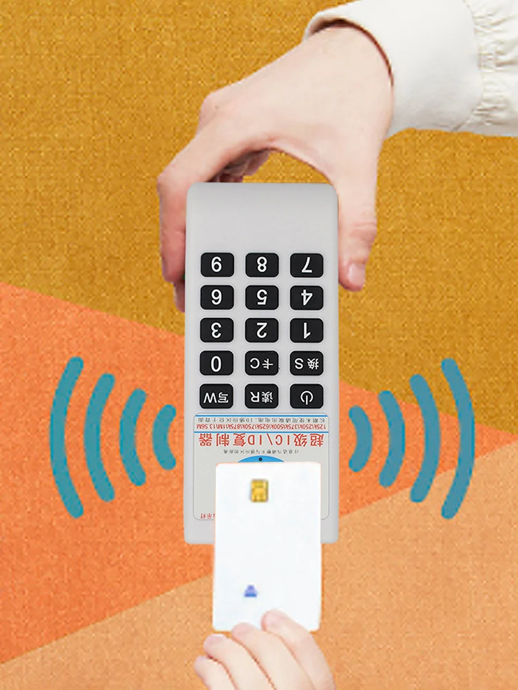 Lecteur et graveur de cartes IC RFID NFC, 125Khz-13.56MHZ, lecteur de cartes intelligentes RFID portable, duplicateur d'identification IC, programmeur de graveur IC/ID