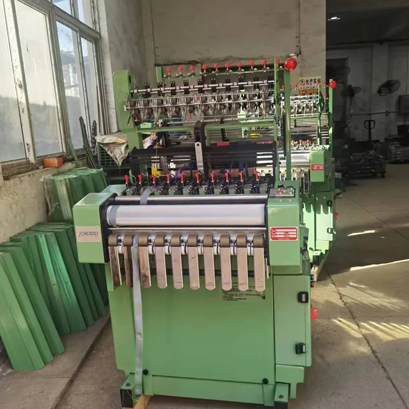 Credit Ocean Wide Needle Loom Weaving Machinery Endless Loom Bands Weaving Loom Denim  Weaving Machine For Metal Zipper Tape