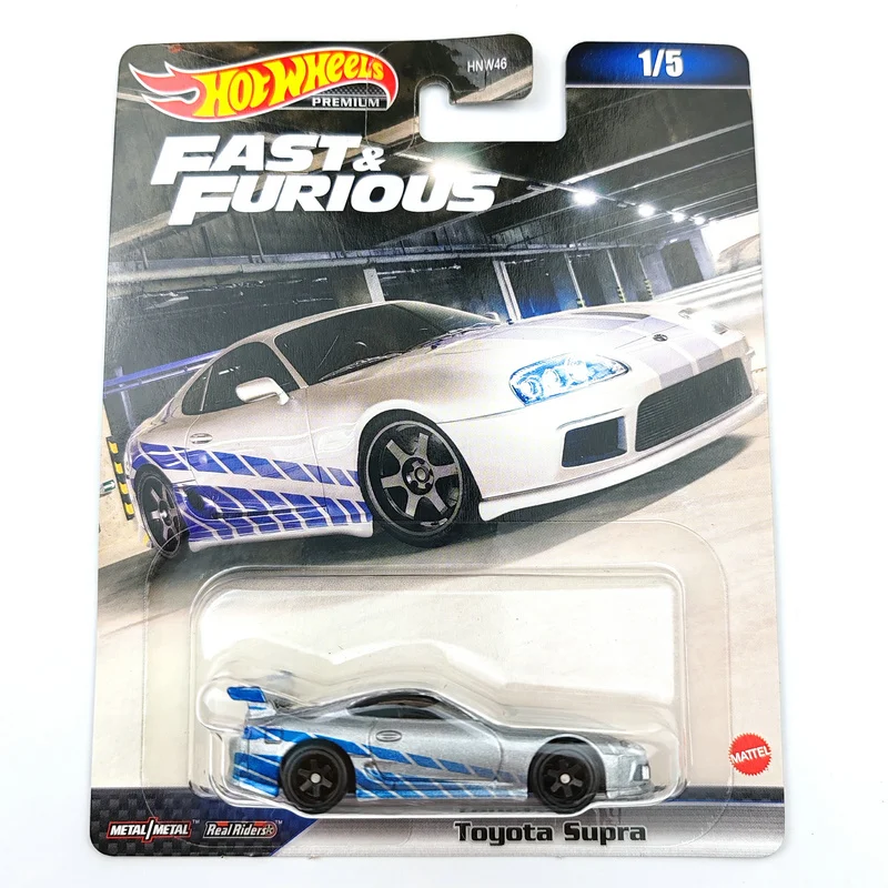 Hot Wheels Cars Fast and Furious TOYOTA SUPRA 1991 BMW M5 LAND ROVER 1/64 Metal Die-cast Model Collection Toy Vehicles HNW46