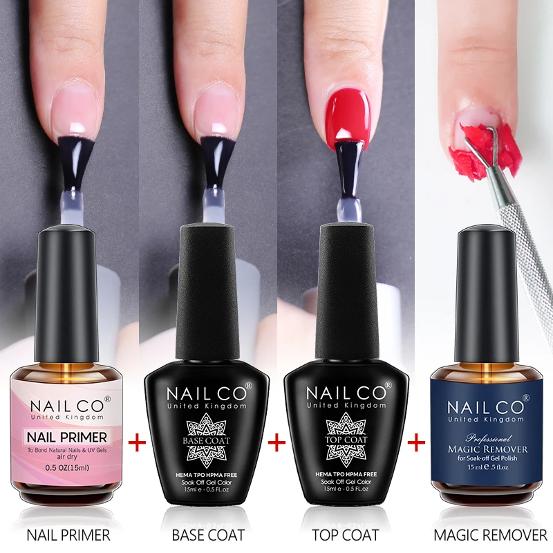 

NAILCO 15 мл Гель-лак для ногтей: базовое покрытие, топовое покрытие, база, средство для снятия, многофункциональный набор, УФ-гель-лак, эмаль, лаки, для нейл-арта, вернис