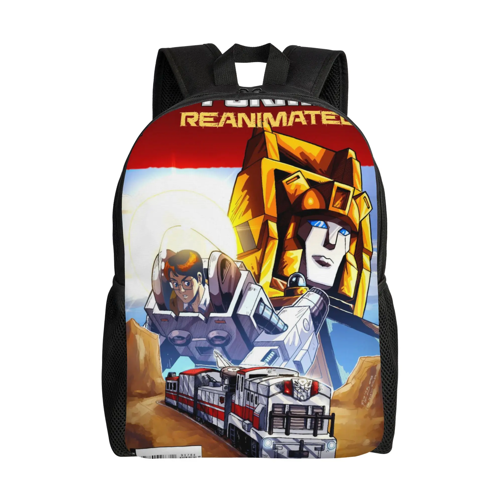 Transformered Cartoon Backpack 3d Printing Outdoor Backpacks Girl Modern School Bags Designer Print Rucksack