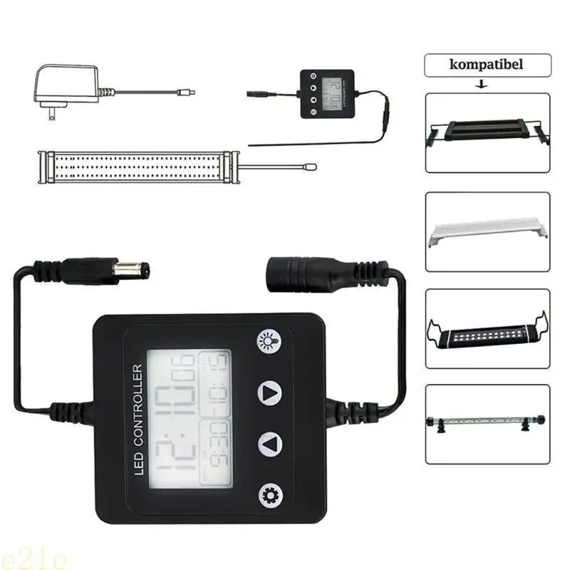 

E21E LED Aquariums Light Dimmer Simulates Natural Sunlight With Adjustable Brightness
