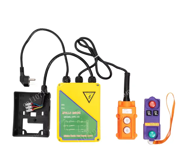 Electric Hoist Crane Winch Lifting Machine Direct Control 220V 4KW High Power Up Down Left Right Wireless Remote Control
