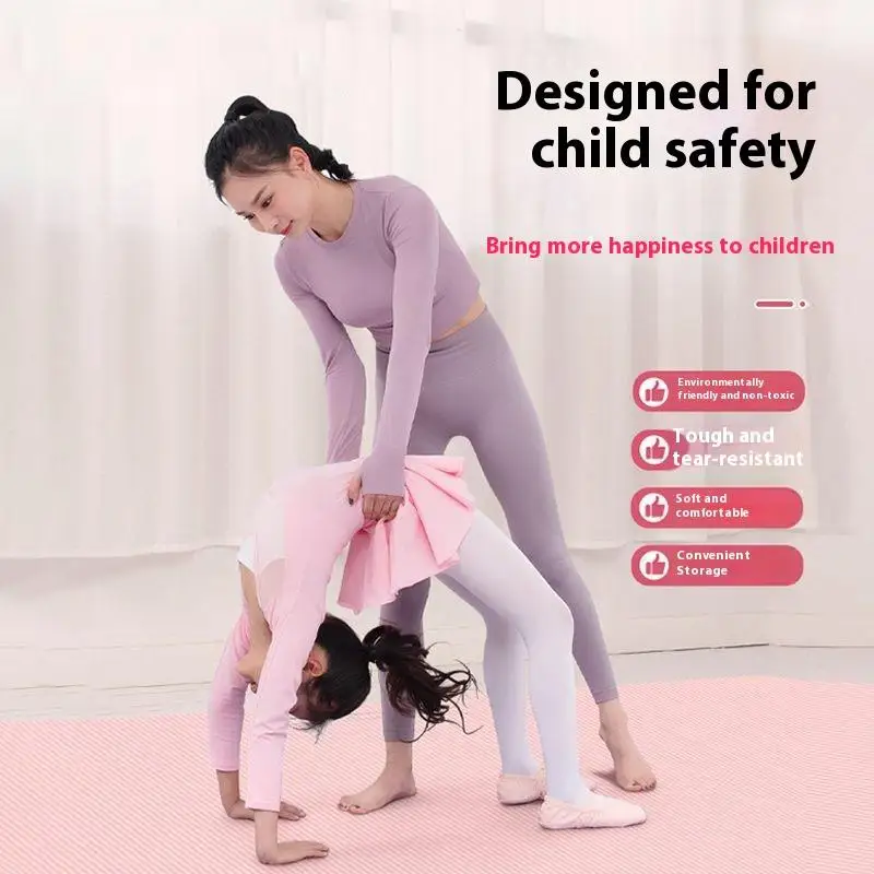 سجادة يوجا عالية الكثافة بسمك 10 مم غير قابلة للانزلاق لممارسة الرياضة المنزلية والبيلاتيس والجمباز #3