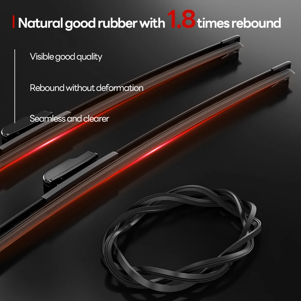 2 ชิ้น สำหรับรถยนต์โตโยต้า เอฟเจ ครุยเซอร์ ปี 2006-2023 2015 2016 2017 2018 2019 2020 2021 2022 ใบปัดน้ำฝนกระจกหน้ารถ