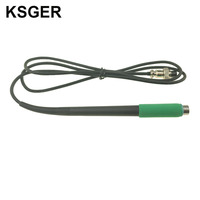 KSGER T12 Soldering Iron Handle ABS DIY Pen For STM32 STC Station Welding Tools Silicone Auto-sleep Standby High-tem Resistance