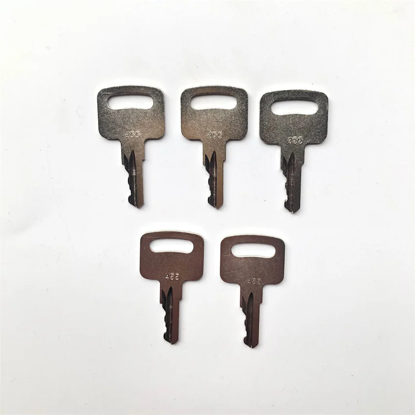 

5PCS 455 Key for Ronis ELI80-0100 Bobcat Genie Vermeer Skyjack Snorkel Upright Terex