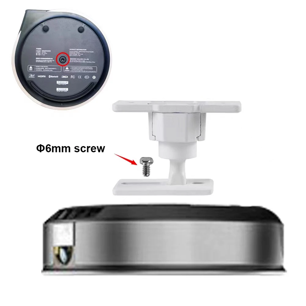 Mini CCTV Security Camera Holder Stand Universal Joint Fixer Projector Ceiling Hanger Pan Tilt Rotating Installation Bracket