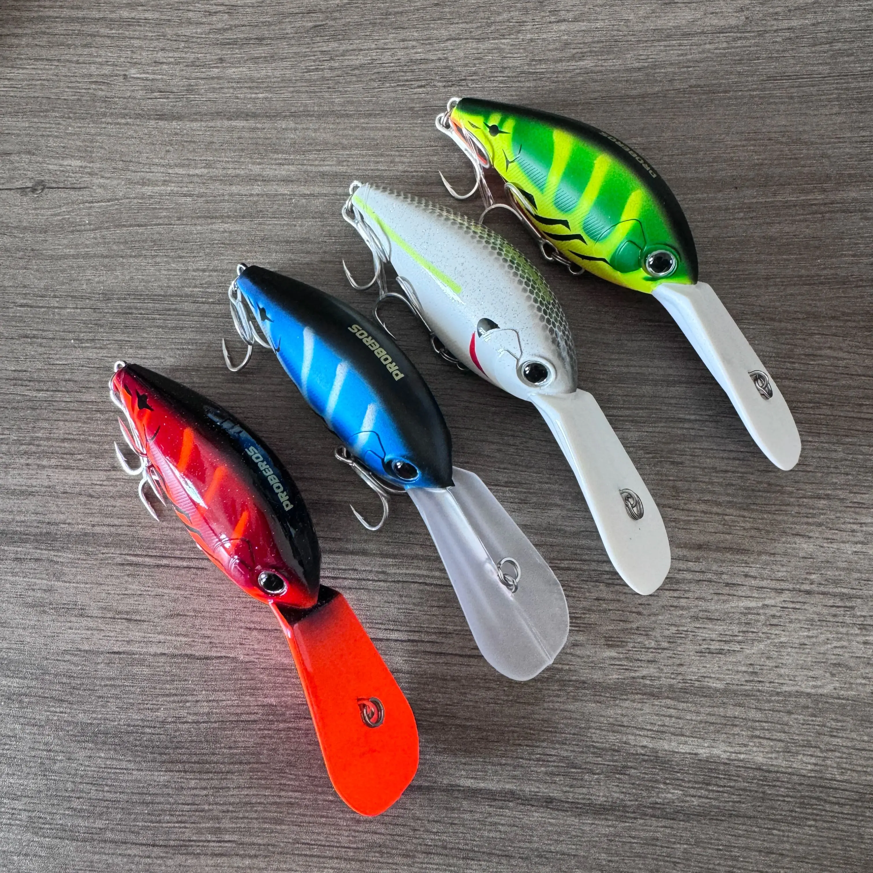 PROBEROS Kurbelköder Angelköder 4,92 Zoll 24,5 g sinkende Minnow-Wobbler Kunststoff-Kunstköder Outdoor-Angelzubehör