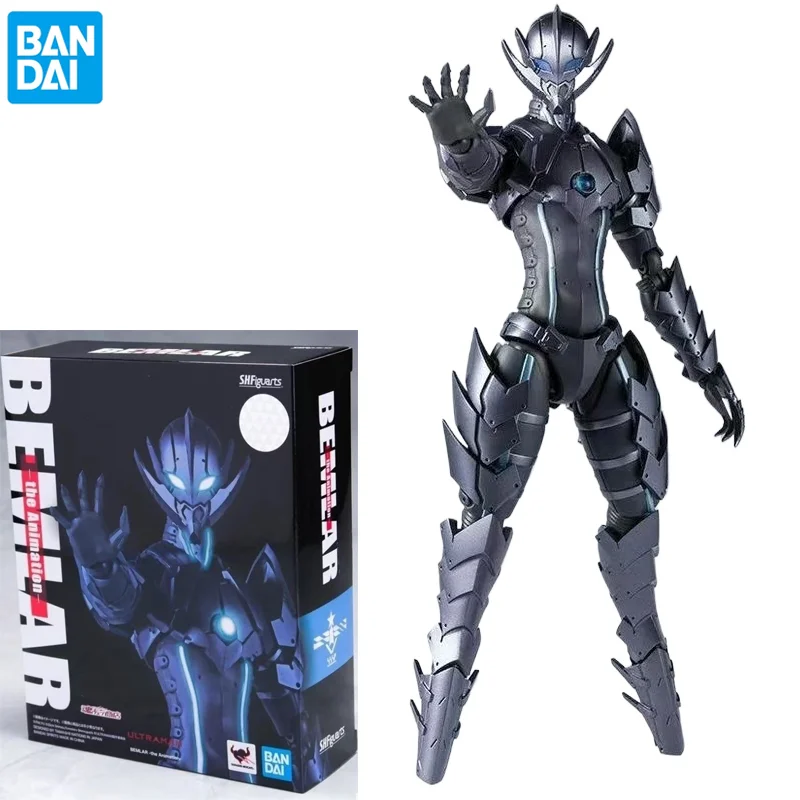 

Bandai Original Soul Limited SHF Ultraman Bemular animation edition Garage Kit Model Animation Toys birthday Gift