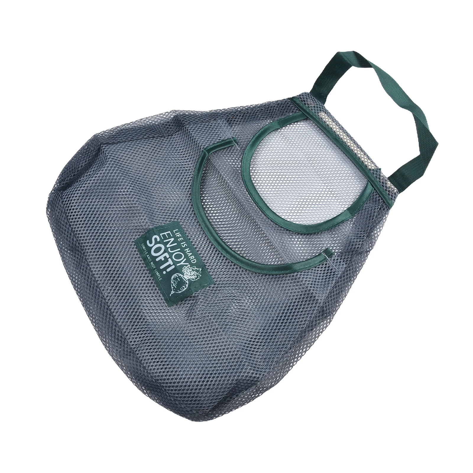 Kitchen Storage Bags Mesh Bag Hanging Bag Hollow Breathable Kitchen Wall-hanging Type Fruit Vegetable Storage Bag