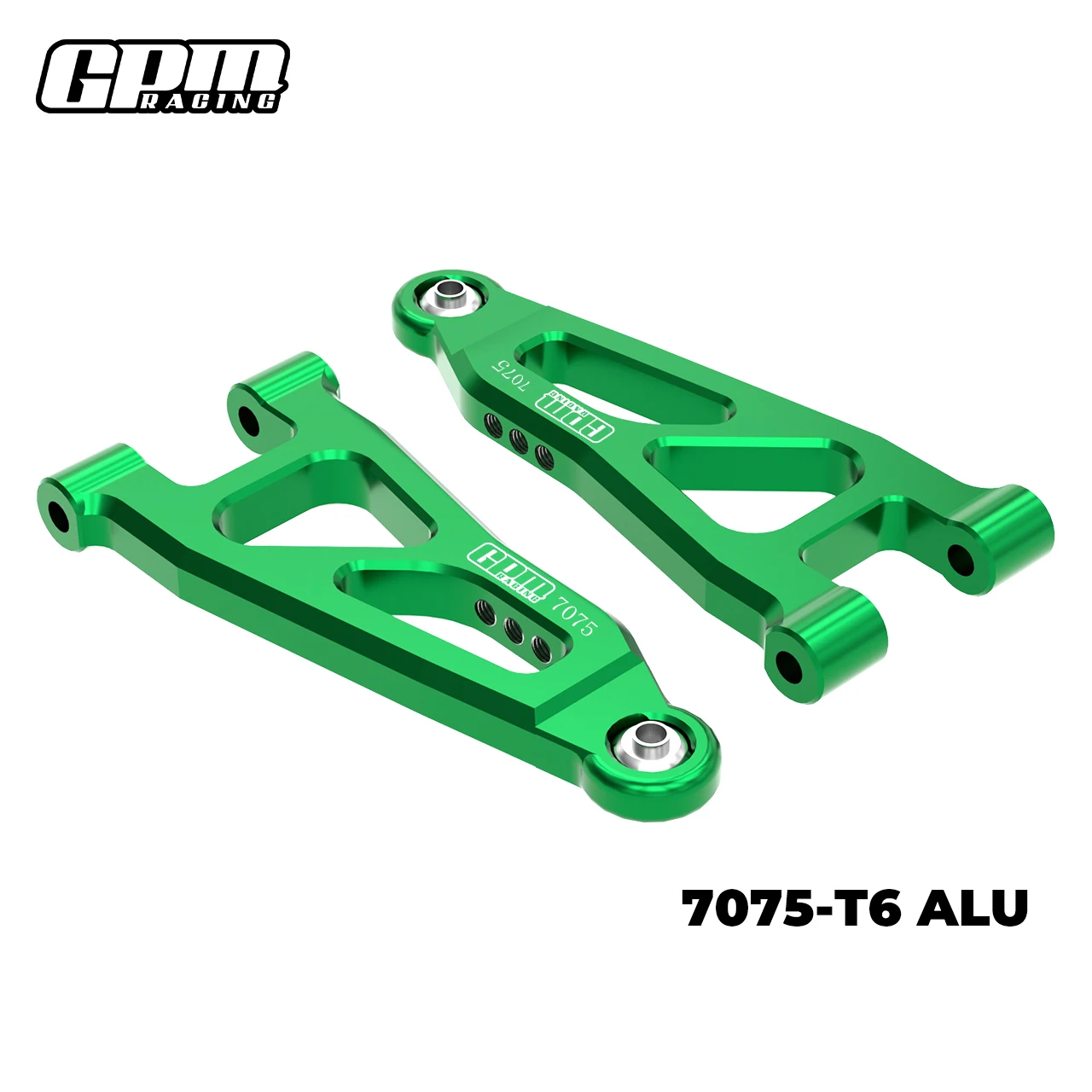 GPM ARRMA 1/16 Mojave Grom 1/12 Nascar Road-LOS1122405 para brazo de suspensión inferior delantero de aleación 7075