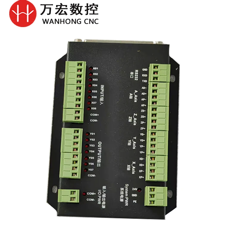 نظام التحكم في الحركة باستخدام الحاسب الآلي 3 محاور 4 محاور وحدة تحكم آلة الحفر DM500 T3T4