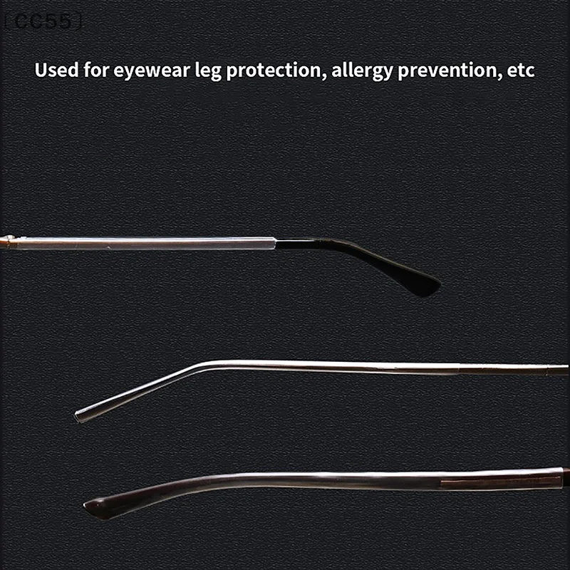 〔CC55〕1M Eyeglasses Anti-Allergic Heat Shrinkable Tip Tube Cover Optical Store Access for Metal SunGlasses Ear Face Protection view 6