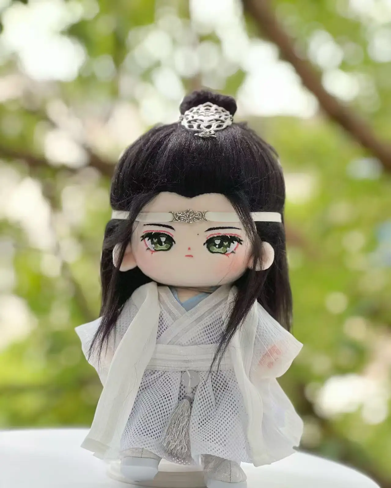 2 pz 10 cm 20 cm Wang Yibo Xiao Zhan Peluche Ripiene Corpo della Bambola di Peluche Con Scheletro Wei Wuxian Lan Wangji Anime Gioco Giocattolo Per Bambini regalo