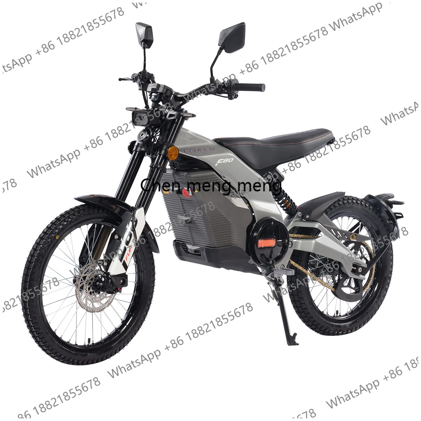 Direct Sales EEC/CE Electric Off-road Motorcycle 8000W 72V30Ah High Speed E-motorcycles Electric Bicycle for Adults