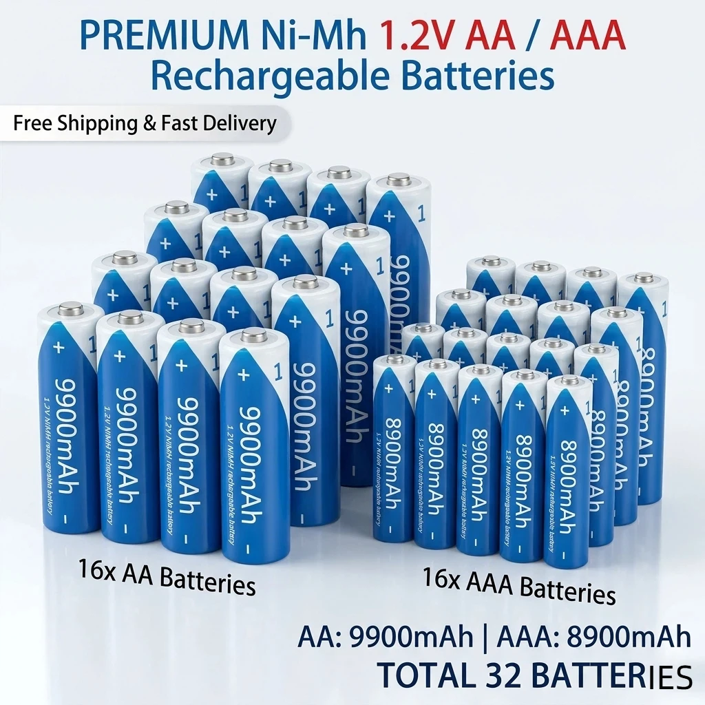 1.2V NI-MH Aa Aaa R…