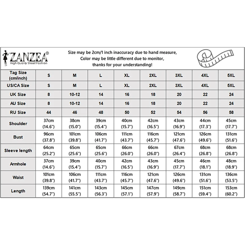 ZANZEA Eleganckie, luźne, plisowane długie sukienki damskie, moda muzułmańska, hidżaby, dekolt okrągły, długi rękaw, abaje, szaty, odzież islamska na Ramadan