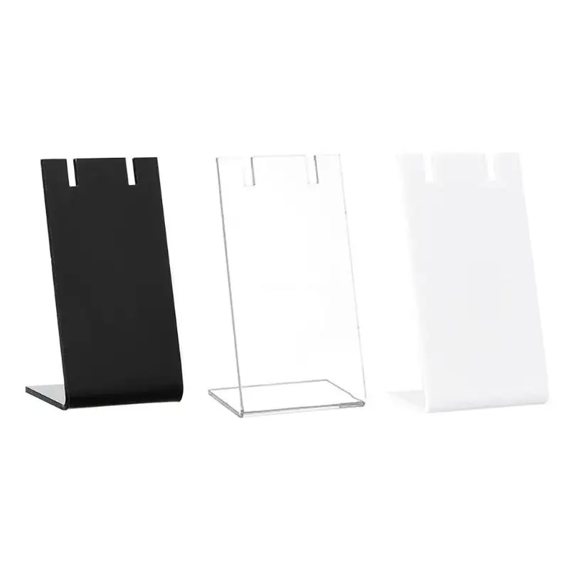 5Pcs Sturdy Acrylic Slanted Earring and Pendant Organizers Stands for Displays Dropship