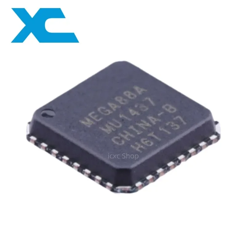 Chip microcontrolador AVR 20MHz de 8 bits ATMEGA88A-MU VQFN-32