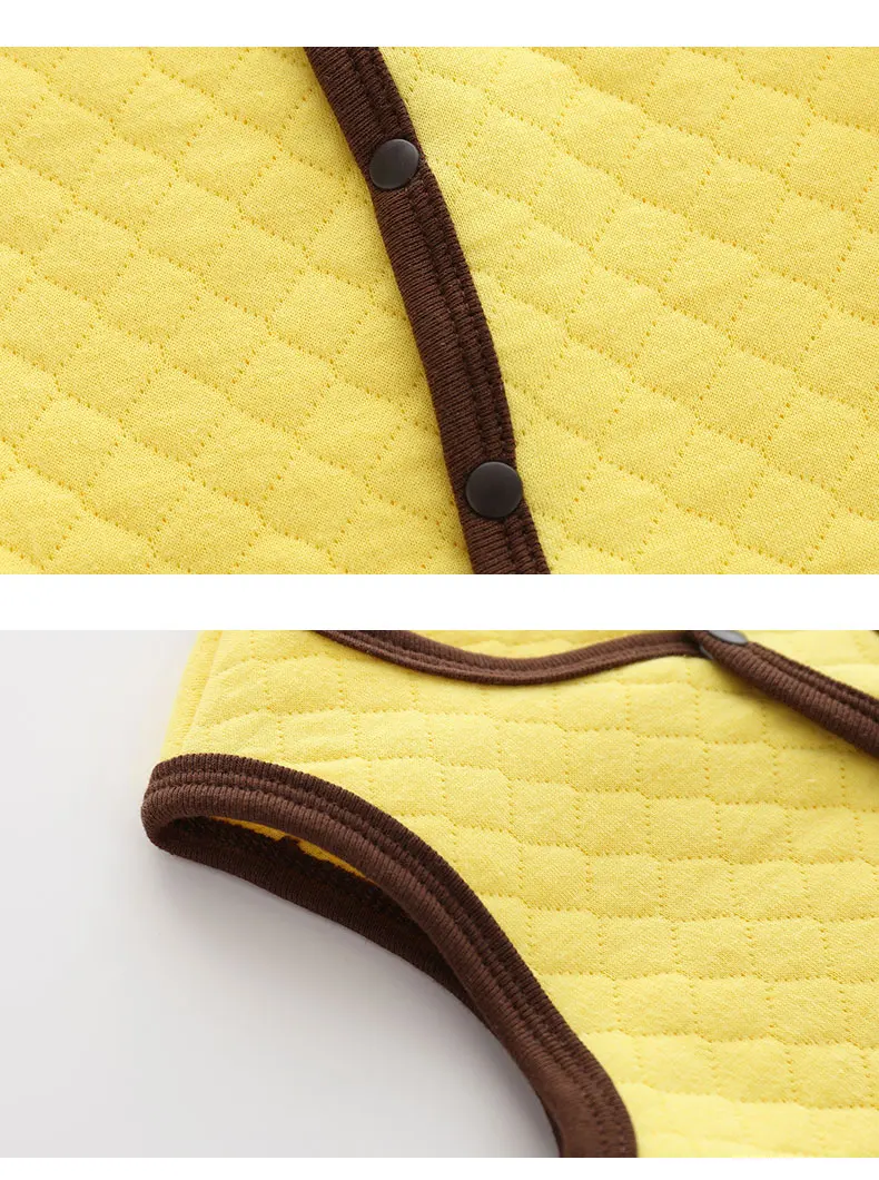 Baby weste aus reiner Baumwolle, Oberbekleidung für Frühling und Herbst, Kinder weste, Mädchen und Jungen, Typ a – Detail 9
