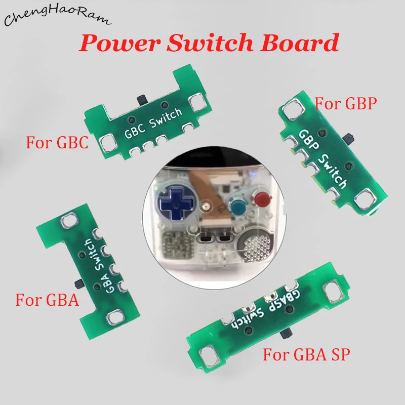 

1PC ON-OFF Power Switch Board Suitable For GBA GBC GBP GBA SP Game Console Maintenance Replacement Parts Power Switc