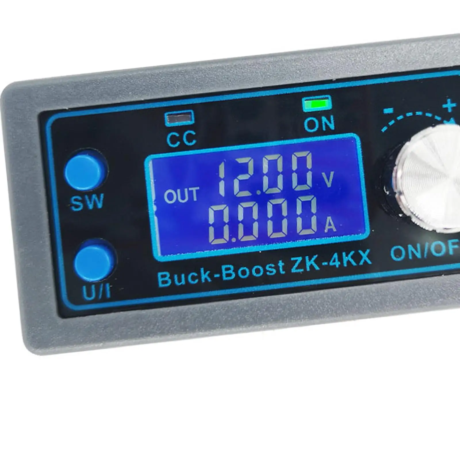 DC-DC Buck Boost Converter Regulator 0.5-30V 4A LCD Display High Performance Adjustable Power Supply Module for Solar Charging