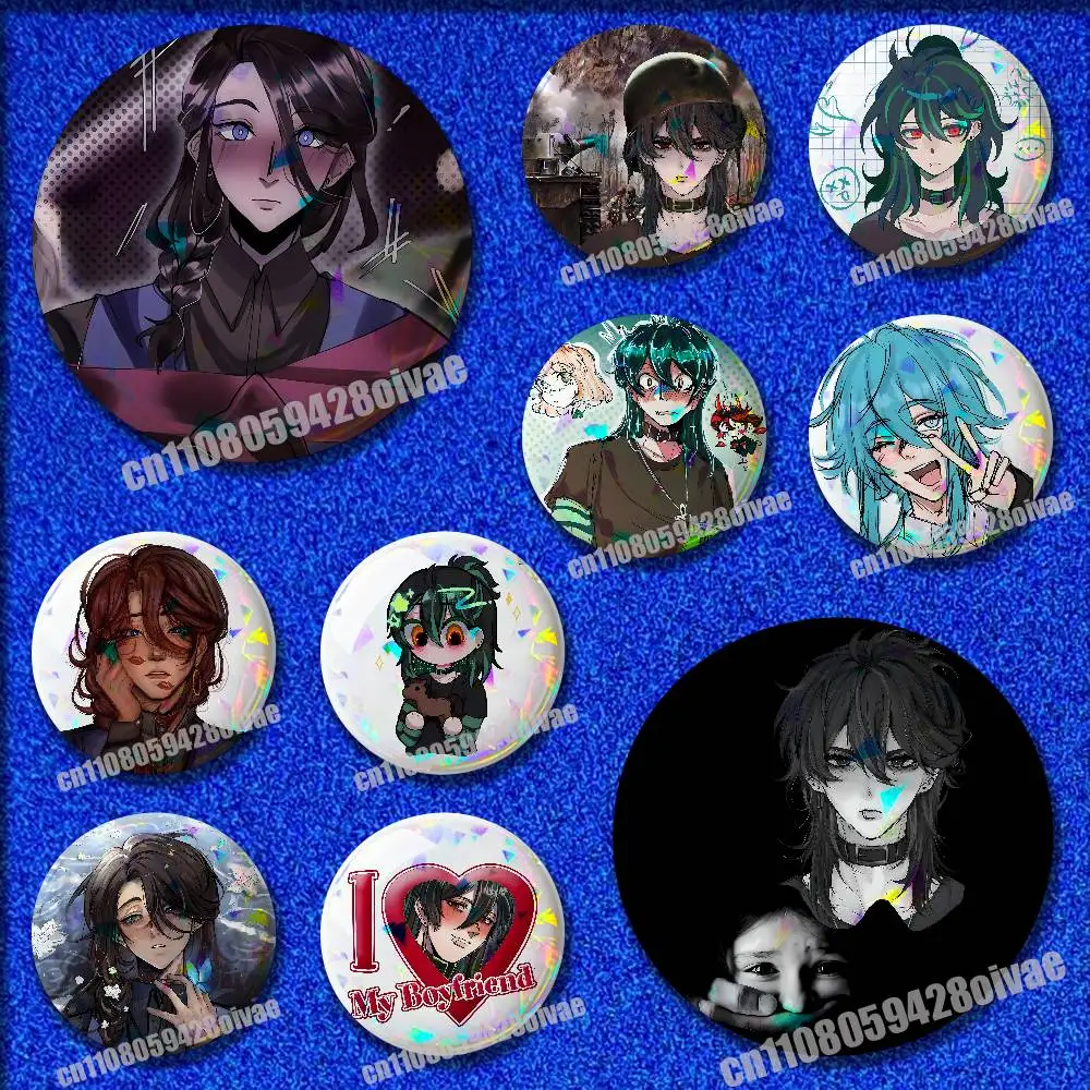 

The Kid at the B-Back SOL CROWE Insignia Badge Case For Brooch Decoration 44mm 25mm 32mm 75mm 58mm Round Pin