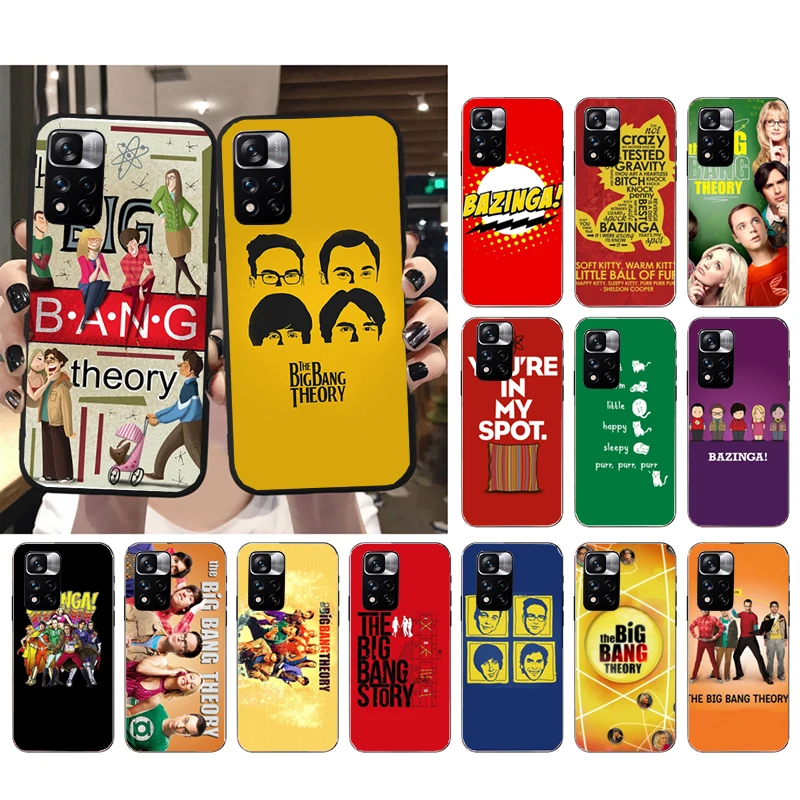 Phone Case For Xiaomi Redmi note 13 12 11 10 Pro Note 10S 11S 12S Redmi 13 10 13C 12C 14C The Big Bang Theory tv show