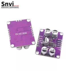 PCM1808 105dB SNR Audio Stereo ADC Single-Ended Analog-Input Decoder 24bit Amplifier Board Player Module