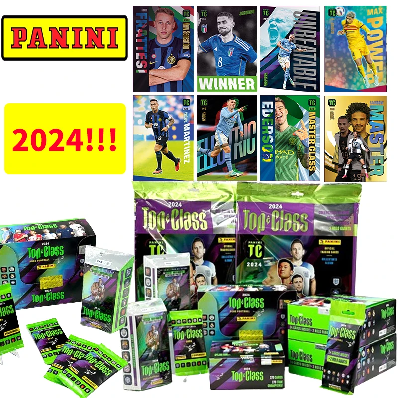 2024 Panini Topclass Football Star Collection Card Official Genuine Lionel Messi Rare Game Toys Christmas Birthday Gift