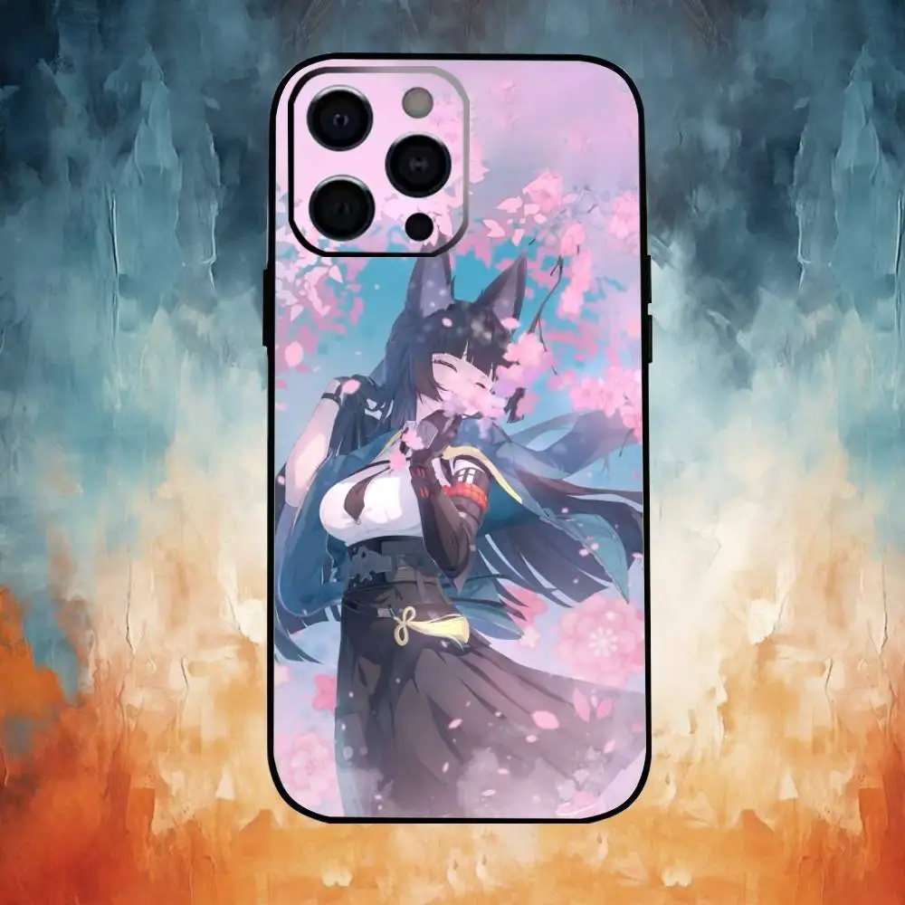 Casing HP Z-Zenless Zone Z-ZeroS M-Miyabi H-Hoshimi Untuk iPhone17,16,15,14,13,12,11 Plus,Pro Max Bahan Lembut Warna Hitam